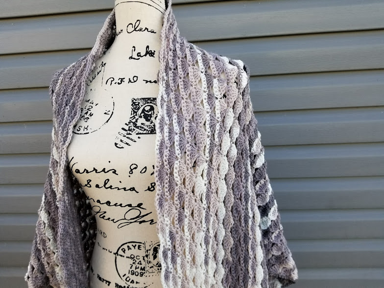 Snowy Sky Shawl - Free Crochet Pattern